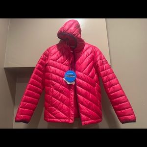 Columbia Pink Powder Lite Puffer Girls